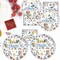 Cowboy Baby Shower Decorations Supplies, 96PCS Western Baby Shower Plates